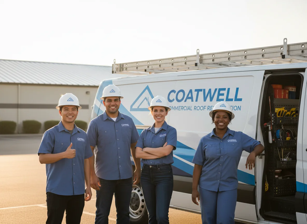 Commercial roof coating company in Burbank, CA